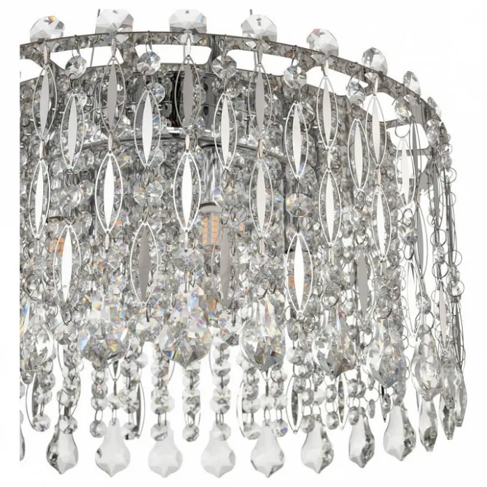 Подвесной светильник Vele Luce Marisa 654 VL3113P05 Цвет арматуры хром Цвет плафонов прозрачный от ImperiumLoft