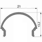 Профиль накладной  Deko-Light R-01-15 984533