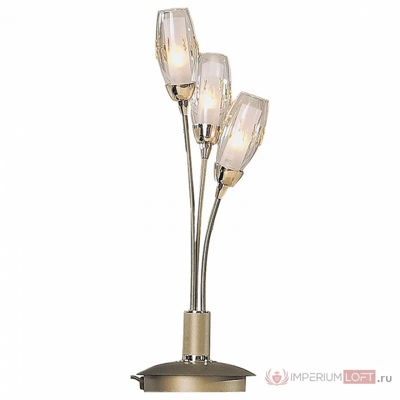 Настольная лампа декоративная Citilux Амбер CL201835 Цвет арматуры золото Цвет плафонов янтарный от ImperiumLoft