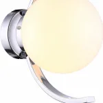 Бра Arte Lamp Claudia A8055AP-1CC Цвет арматуры хром Цвет плафонов белый