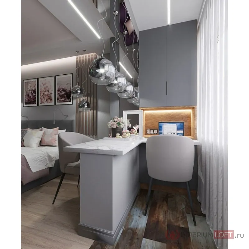 Спот Maytoni Dafne C027CL-L10W Цвет арматуры белый Цвет плафонов белый от ImperiumLoft