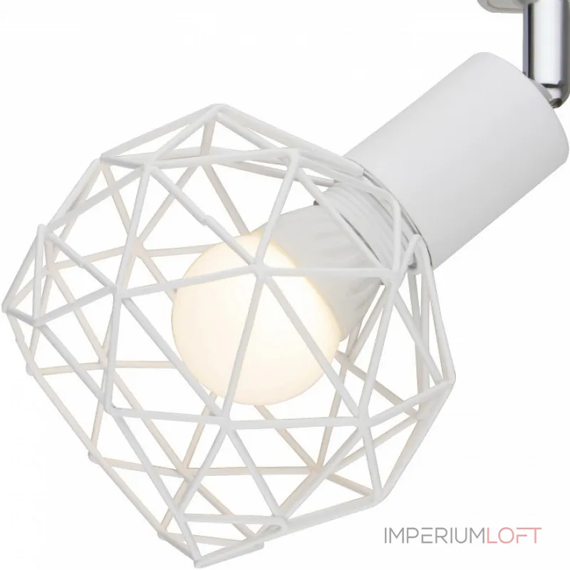 Спот Arte Lamp 6141 A6141PL-1WH Цвет арматуры хром Цвет плафонов белый от ImperiumLoft Спот Arte Lamp 6141 A6141PL-1WH Цвет арматуры хром Цвет плафонов белый от ImperiumLoft
