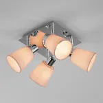 Спот Eurosvet Culver 20080/4 хром/бежевый от ImperiumLoft