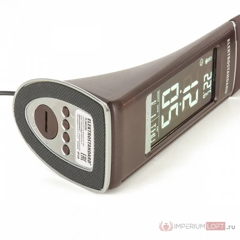 Настольная лампа офисная Elektrostandard Elara a037504 Цвет плафонов коричневый Цвет арматуры коричневый от ImperiumLoft