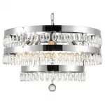 Подвесная люстра Vele Luce Breeze VL3263P06 Цвет арматуры хром Цвет плафонов прозрачный от ImperiumLoft