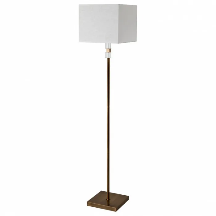 Торшер Arte Lamp North A5896PN-1PB Цвет плафонов белый Цвет арматуры бронза от ImperiumLoft