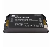Блок питания Deko-Light HV DMX 843275 135Вт 24V чёрный