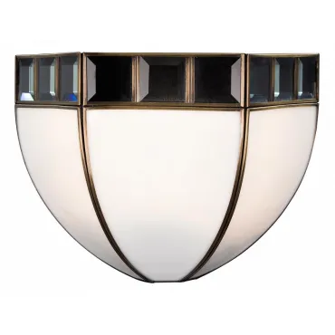 Накладной светильник Citilux Шербург-1 CL440312 Цвет плафонов белый Цвет арматуры бронза