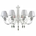 Подвесная люстра Maytoni Adelia ARM540-08-W Цвет арматуры белый Цвет плафонов белый от ImperiumLoft