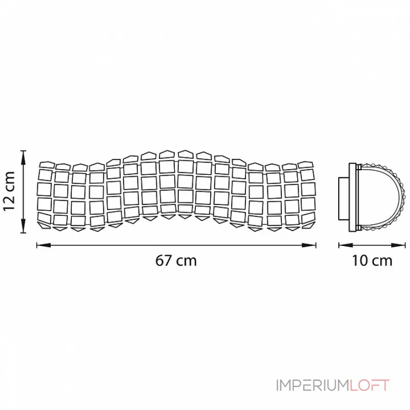Накладной светильник Lightstar Onda 741642 Цвет арматуры золото Цвет плафонов прозрачный от ImperiumLoft Накладной светильник Lightstar Onda 741642 Цвет арматуры золото Цвет плафонов прозрачный от ImperiumLoft