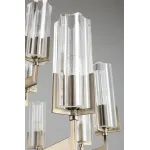 Подвесная люстра Omnilux Ledro OML-69903-15 Цвет арматуры бронза Цвет плафонов прозрачный от ImperiumLoft