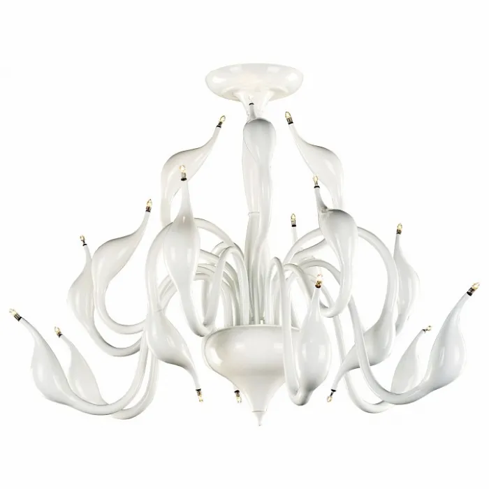 Люстра на штанге Lightstar Cigno Collo 751186 Цвет арматуры белый от ImperiumLoft