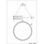 Подвесная люстра Favourite Placerat 4012-8P