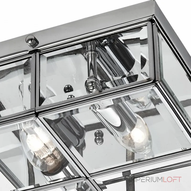 Накладной светильник Arte Lamp Scacchi A6769PL-2CC Цвет арматуры хром Цвет плафонов прозрачный