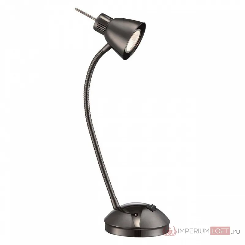 Настольная лампа офисная Globo Nuova 24712L Цвет арматуры черный Цвет плафонов черный от ImperiumLoft