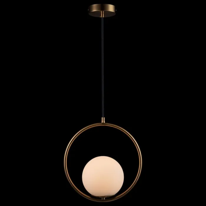 Подвесной светильник Loft it Glob 2 LOFT2600-A Цвет плафонов белый Цвет арматуры медь от ImperiumLoft