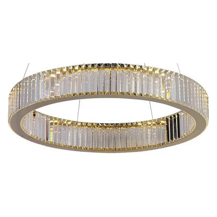 Подвесной светильник Newport 8440 8442/S gold Цвет арматуры золото Цвет плафонов прозрачный от ImperiumLoft