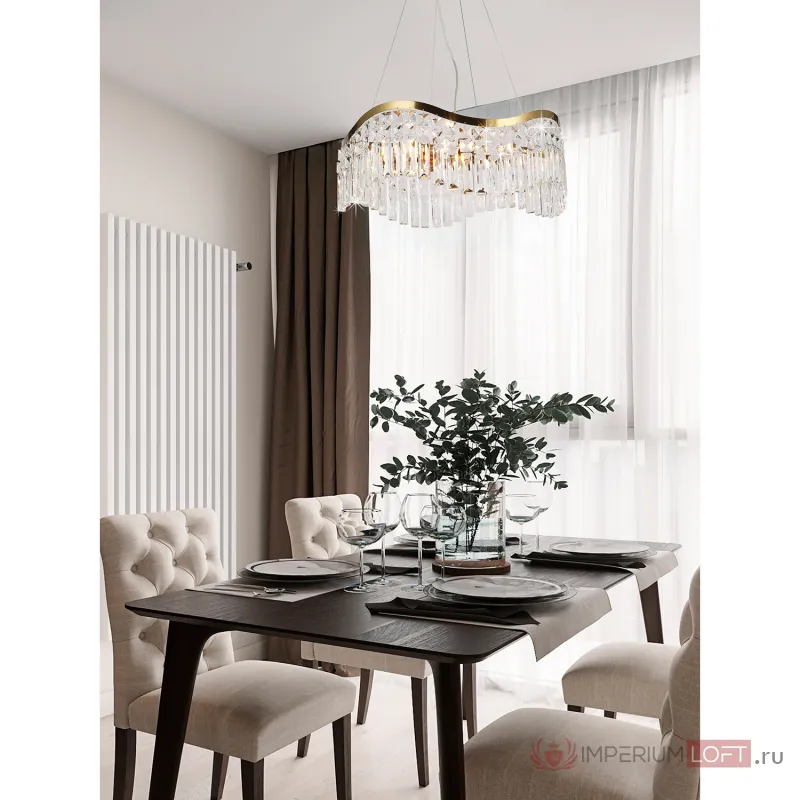 Подвесная люстра Favourite Unda 4135-8P от ImperiumLoft