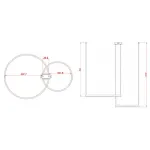 Подвесная люстра Kink Light Тор 08219,33P(3000K) Подвесная люстра Kink Light Тор 08219,33P(3000K)