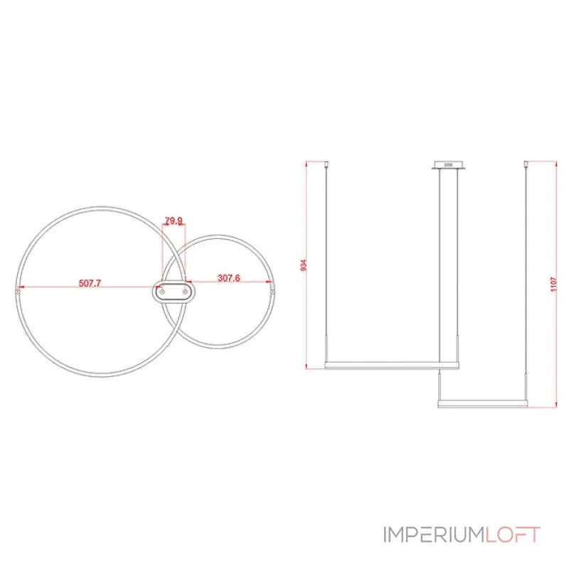Подвесная люстра Kink Light Тор 08219,33P(3000K) Подвесная люстра Kink Light Тор 08219,33P(3000K)