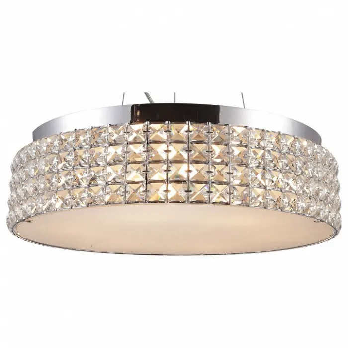 Подвесной светильник TopLight Imogene TL1162-6H Цвет арматуры хром Цвет плафонов прозрачный от ImperiumLoft