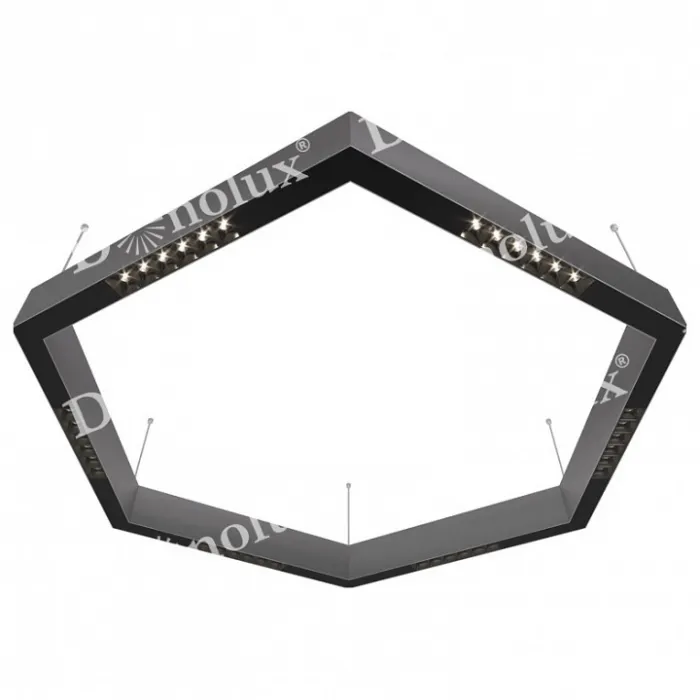 Накладной светильник Donolux DL18515 DL18515S111А36.48.900BB Цвет арматуры серебро Цвет плафонов черный от ImperiumLoft