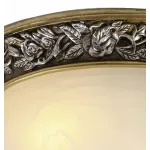 Накладной светильник Arte Lamp Torta A7141PL-2SB Цвет арматуры серебро Цвет плафонов белый от ImperiumLoft