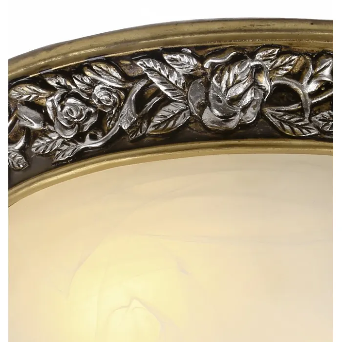 Накладной светильник Arte Lamp Torta A7141PL-2SB Цвет арматуры серебро Цвет плафонов белый от ImperiumLoft