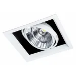 Встраиваемый светильник Arte Lamp Merga A8450PL-1WH Цвет арматуры Белый от ImperiumLoft
