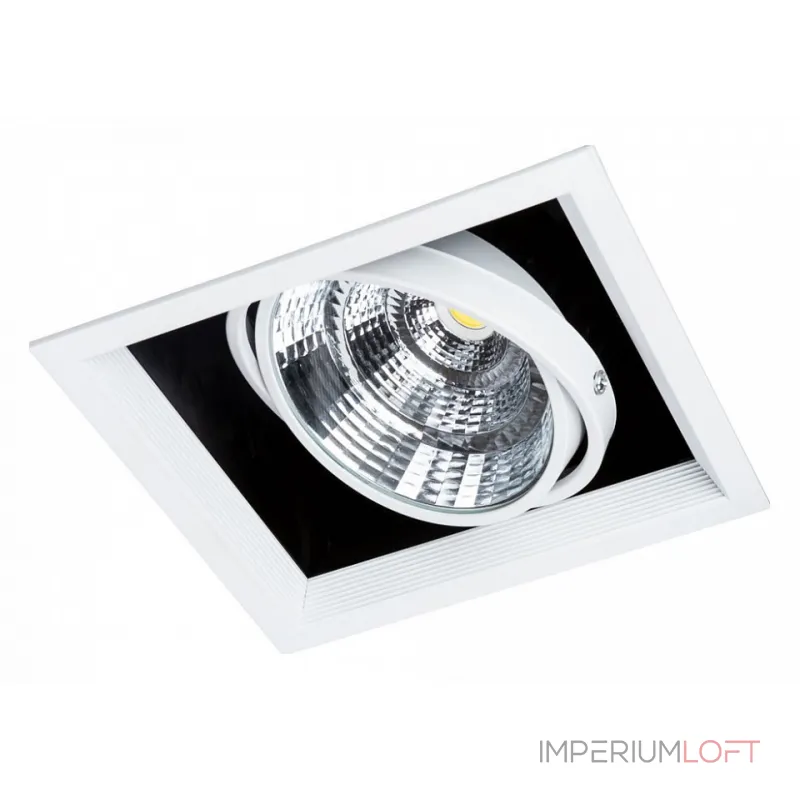 Встраиваемый светильник Arte Lamp Merga A8450PL-1WH Цвет арматуры Белый Встраиваемый светильник Arte Lamp Merga A8450PL-1WH Цвет арматуры Белый