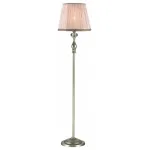 Торшер Odeon Light Aurelia 3390/1F Цвет плафонов коричневый Цвет арматуры серебро от ImperiumLoft