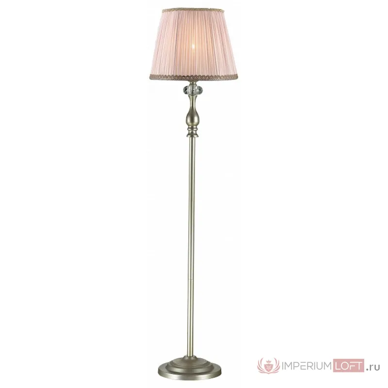 Торшер Odeon Light Aurelia 3390/1F Цвет плафонов коричневый Цвет арматуры серебро от ImperiumLoft
