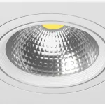 Встраиваемый светильник Lightstar Intero 111 i8260607 Цвет арматуры черно-белый