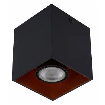 Накладной светильник Lucide Bodibis 22966/01/30 Цвет плафонов черный Цвет арматуры черный от ImperiumLoft