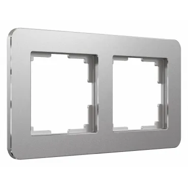 Рамка на 2 поста Werkel Platinum алюминий W0022606 от ImperiumLoft