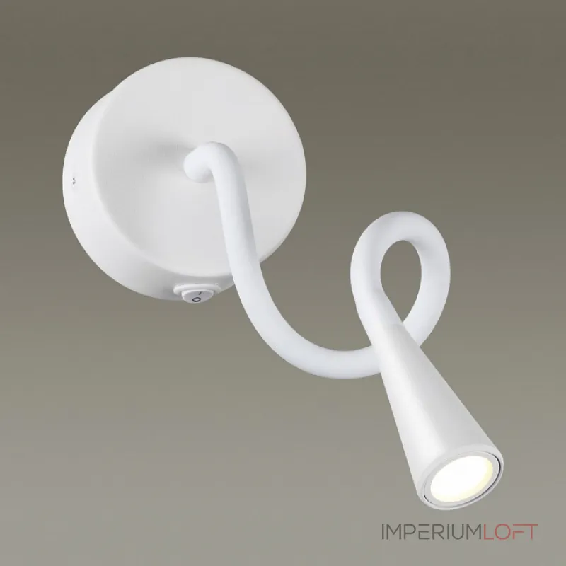 Бра Odeon Light Odds 4255/3WL Цвет плафонов белый Цвет арматуры белый