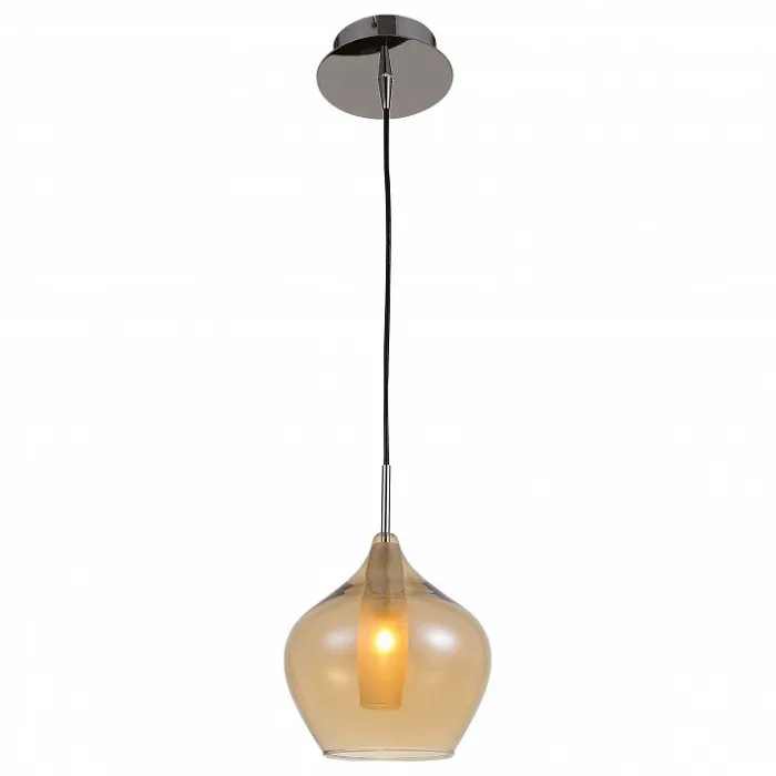 Подвесной светильник Lightstar Pentola 803043 Цвет арматуры хром Цвет плафонов желтый от ImperiumLoft