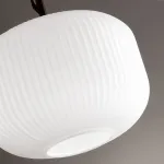 Подвесной светильник Odeon Light Roofi 4754/1 Цвет плафонов белый Цвет арматуры черный от ImperiumLoft