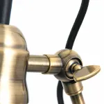 Настольная лампа офисная Arte Lamp 3235 A3235LT-1AB Цвет арматуры бронза Цвет плафонов серый