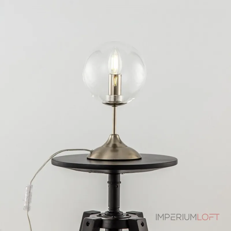 Настольная лампа декоративная Citilux Томми CL102811 Цвет арматуры хром Цвет плафонов прозрачный от ImperiumLoft Настольная лампа декоративная Citilux Томми CL102811 Цвет арматуры хром Цвет плафонов прозрачный от ImperiumLoft