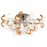 Потолочная люстра Citilux Рандом CL222162 Цвет арматуры хром Цвет плафонов янтарный от ImperiumLoft