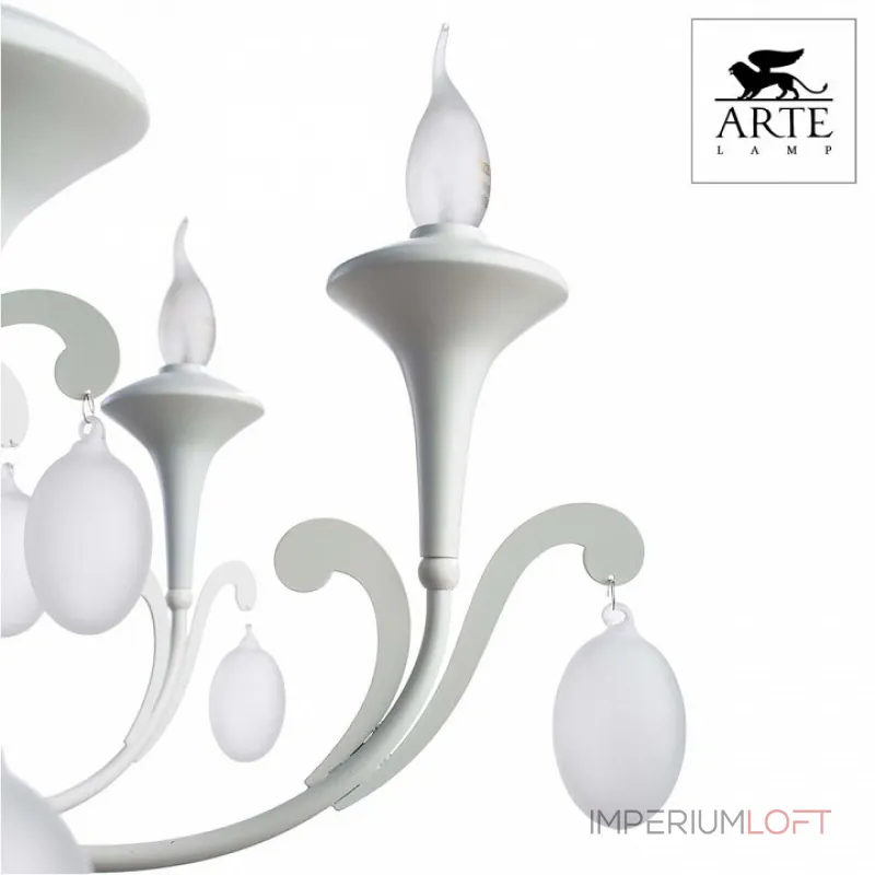 Подвесная люстра Arte Lamp Montmartre A3239LM-6WH Подвесная люстра Arte Lamp Montmartre A3239LM-6WH