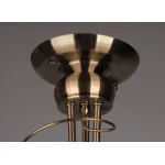 Люстра на штанге Omnilux Perthois OML-37227-03 Цвет арматуры бронза Цвет плафонов янтарный от ImperiumLoft