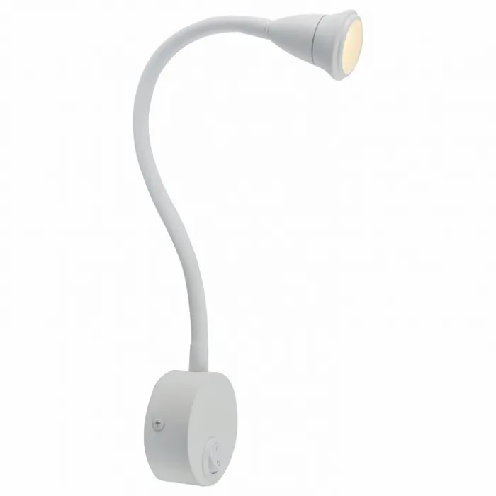Бра Arte Lamp 7603 A7603AP-1WH Цвет арматуры белый Цвет плафонов белый от ImperiumLoft