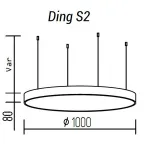 Подвесной светильник TopDecor Ding Ding S2 10