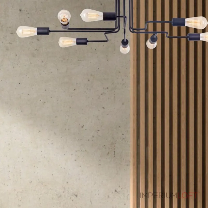 Люстра на штанге Maytoni Gilbert T532CL-08B Цвет арматуры черный от ImperiumLoft Люстра на штанге Maytoni Gilbert T532CL-08B Цвет арматуры черный от ImperiumLoft