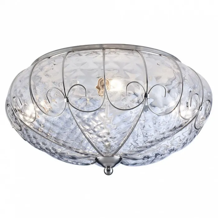 Накладной светильник Arte Lamp Venice A2205PL-4SS Цвет арматуры серебро Цвет плафонов прозрачный от ImperiumLoft
