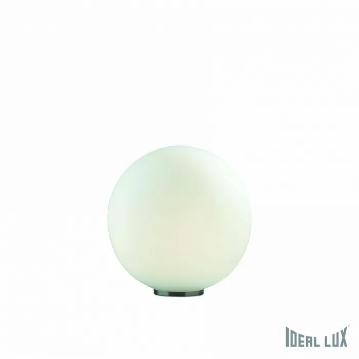 Настольная лампа декоративная Ideal Lux Mapa MAPA BIANCO TL1 D30 Цвет арматуры хром от ImperiumLoft