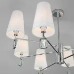 Люстра на штанге Eurosvet Milazzo 60137/8 хром от ImperiumLoft