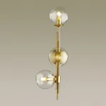 Бра Odeon Light Brazeri 4799/3W Цвет плафонов прозрачный Цвет арматуры бронза от ImperiumLoft